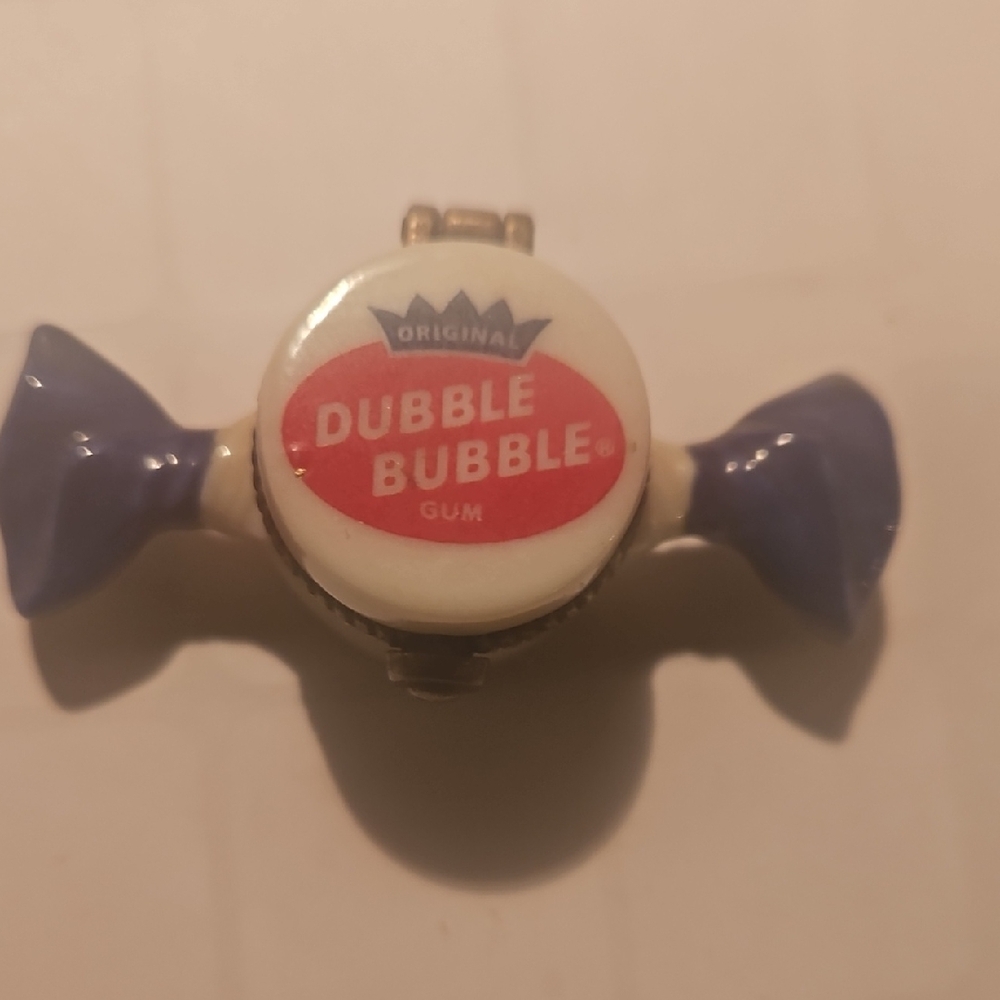 White and Blue Novelty Item